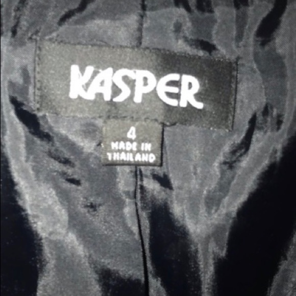 KASPER Black Blazer Jacket !!! - Picture 3 of 9